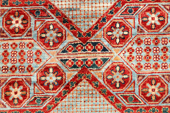 Multi Colored Mamluk 3' 3 x 5' - No. 65882 - ALRUG Rug Store