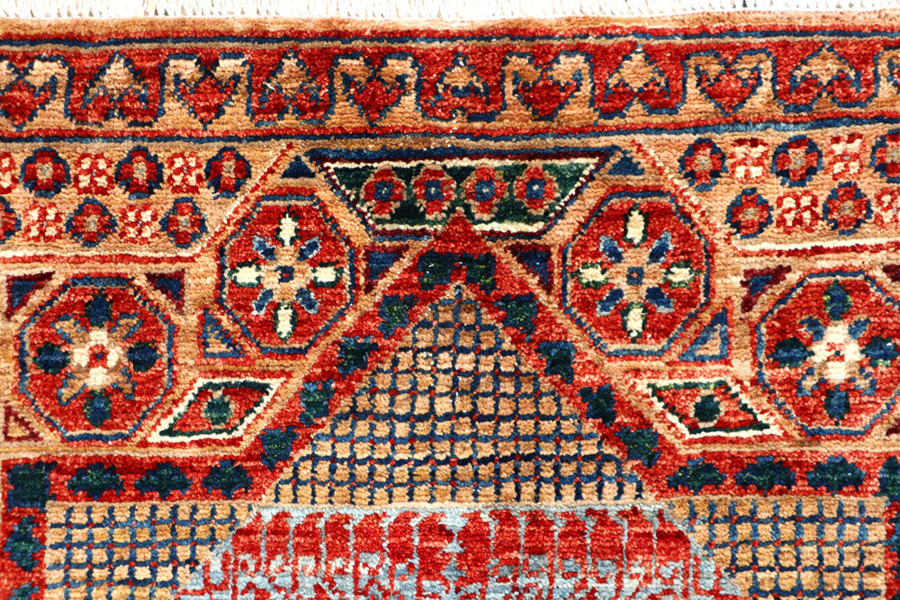 Multi Colored Mamluk 3' 2 x 4' 10 - No. 65884 - ALRUG Rug Store