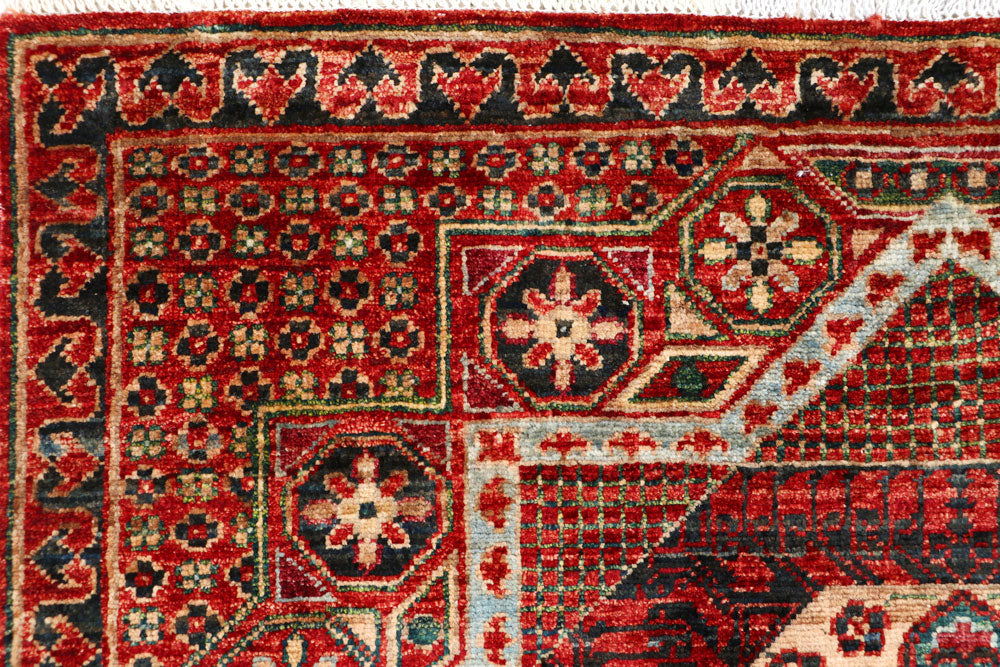 Multi Colored Mamluk 3' 5 x 4' 10 - No. 65885 - ALRUG Rug Store