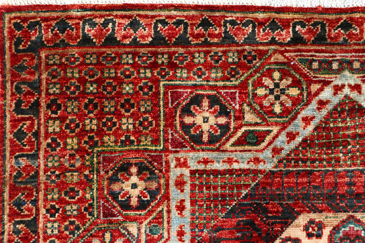 Multi Colored Mamluk 3' 5 x 4' 10 - No. 65885 - ALRUG Rug Store