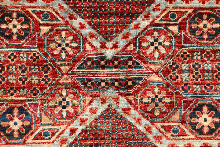 Multi Colored Mamluk 3' 5 x 4' 10 - No. 65885 - ALRUG Rug Store