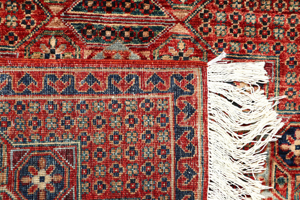Multi Colored Mamluk 3' 5 x 4' 10 - No. 65885 - ALRUG Rug Store