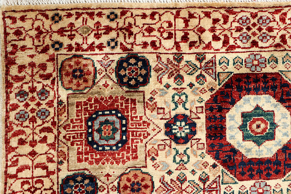 Bisque Mamluk 3' 3 x 5' 2 - No. 65886 - ALRUG Rug Store