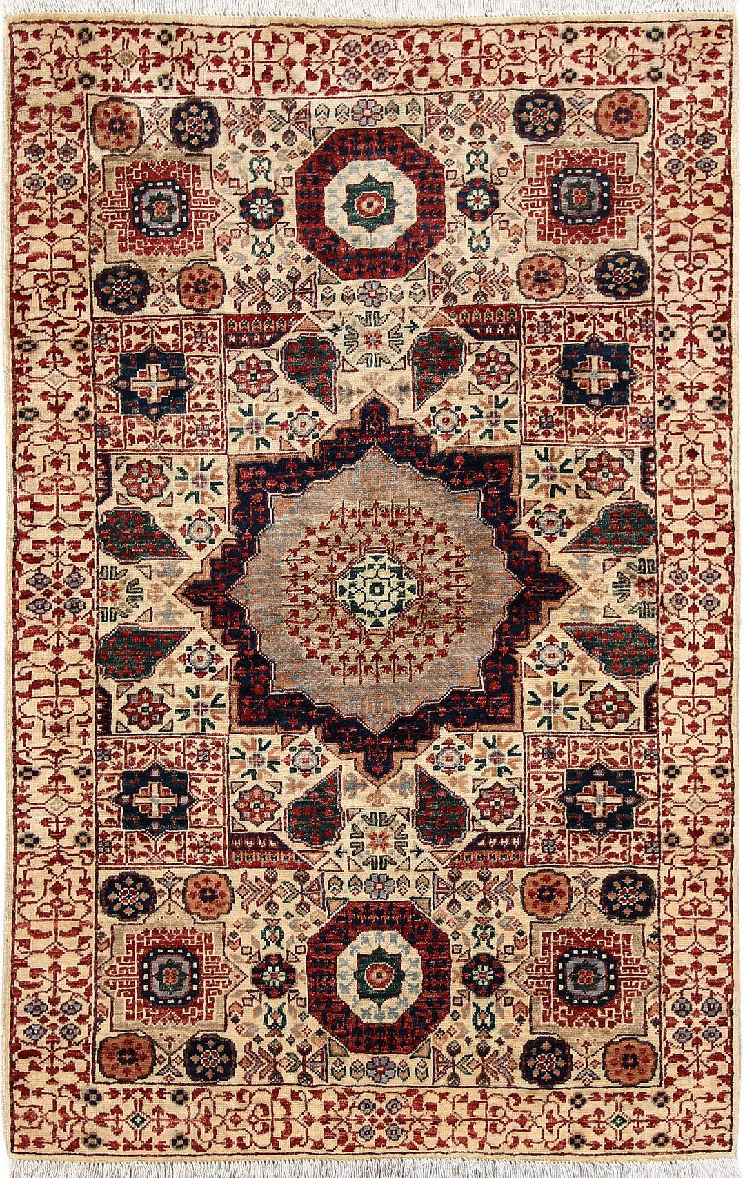 Bisque Mamluk 3' 3 x 5' 2 - No. 65886 - ALRUG Rug Store