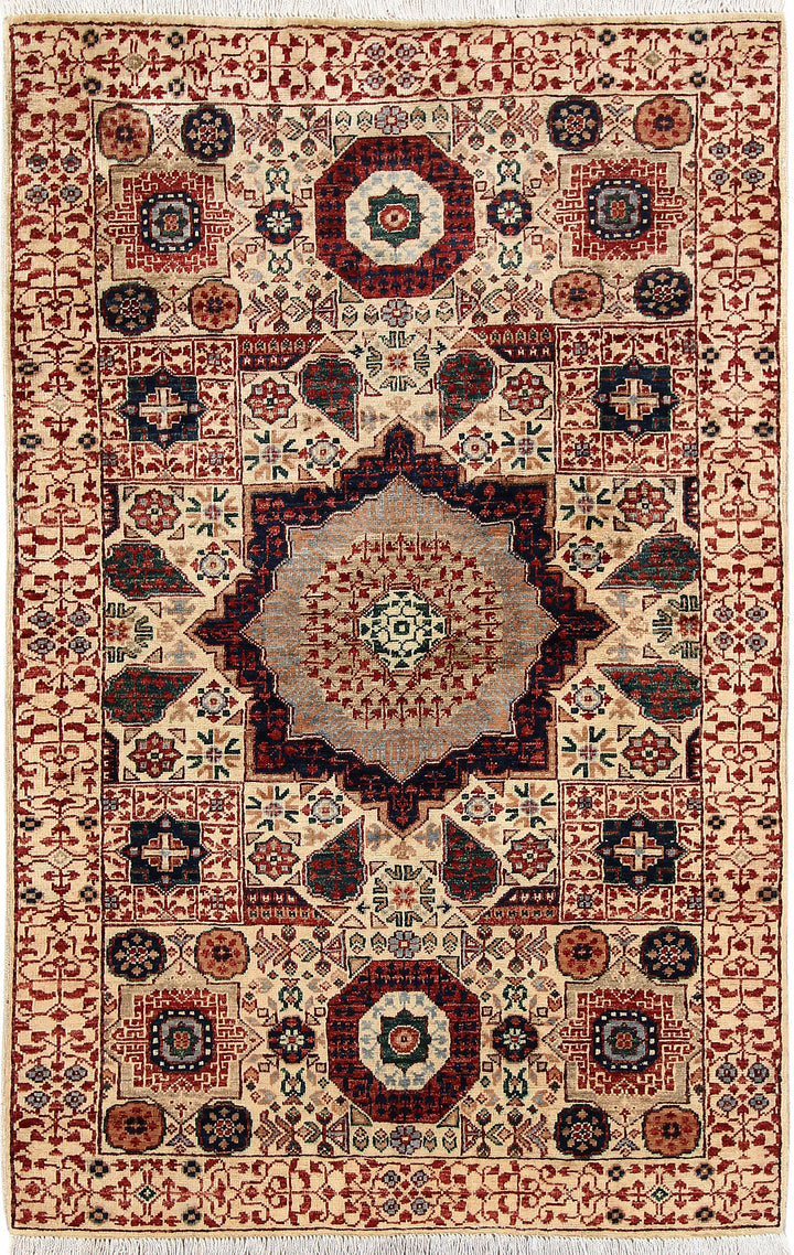 Bisque Mamluk 3' 3 x 5' 2 - No. 65886 - ALRUG Rug Store
