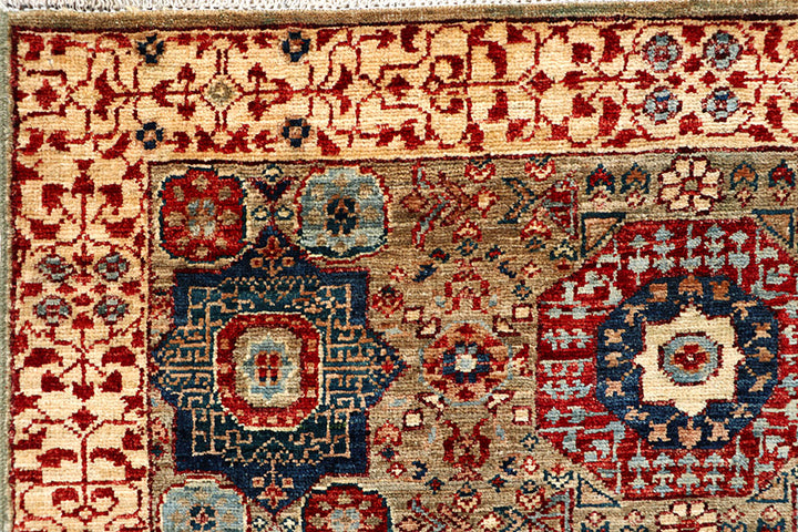 Saddle Brown Mamluk 3' 3 x 5' - No. 65887 - ALRUG Rug Store