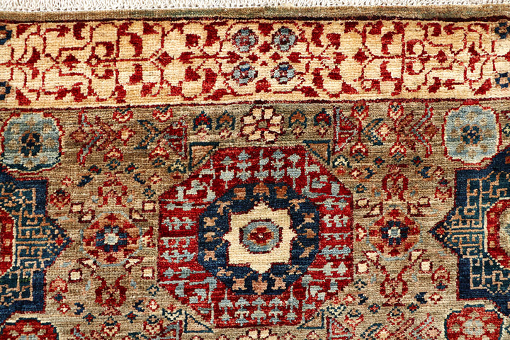 Saddle Brown Mamluk 3' 3 x 5' - No. 65887 - ALRUG Rug Store