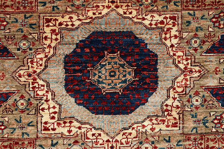 Saddle Brown Mamluk 3' 3 x 5' - No. 65887 - ALRUG Rug Store