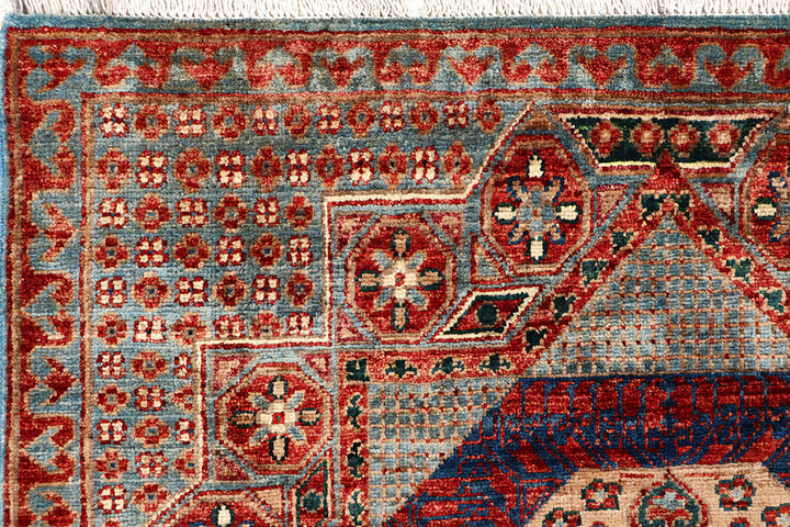 Grey Mamluk 3' 4 x 4' 11 - No. 65888 - ALRUG Rug Store