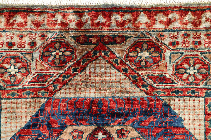 Multi Colored Mamluk 3' 3 x 4' 11 - No. 65889 - ALRUG Rug Store