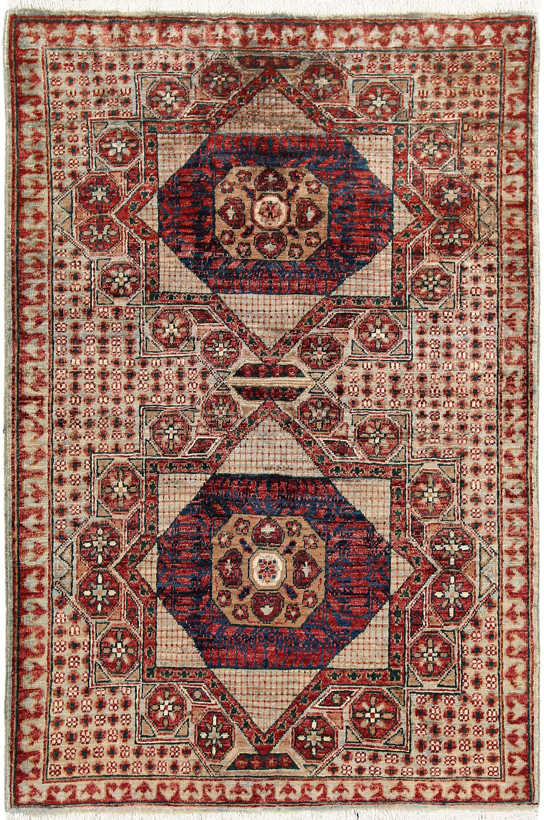 Multi Colored Mamluk 3' 3 x 4' 11 - No. 65889 - ALRUG Rug Store