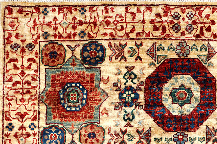 Cornsilk Mamluk 3' 2 x 4' 11 - No. 65892 - ALRUG Rug Store