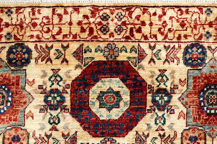 Cornsilk Mamluk 3' 2 x 4' 11 - No. 65892 - ALRUG Rug Store