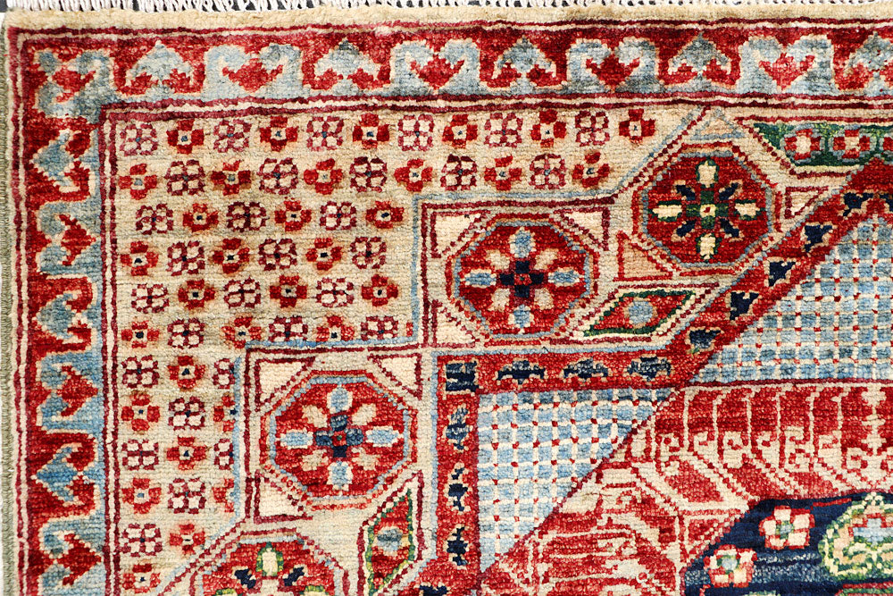 Multi Colored Mamluk 3' 3 x 4' 8 - No. 65896 - ALRUG Rug Store