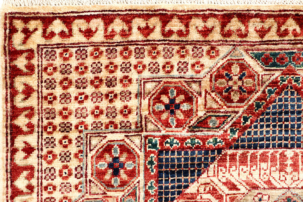 Multi Colored Mamluk 3' 3 x 5' - No. 65897 - ALRUG Rug Store