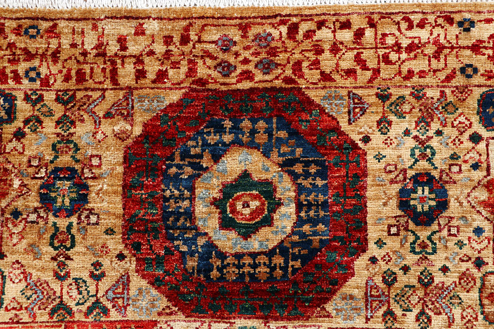 Tan Mamluk 3' 2 x 4' 11 - No. 65899 - ALRUG Rug Store