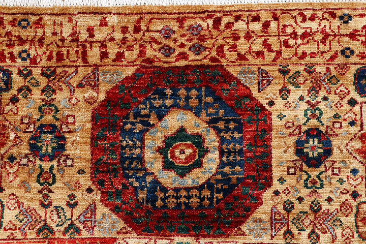 Tan Mamluk 3' 2 x 4' 11 - No. 65899 - ALRUG Rug Store