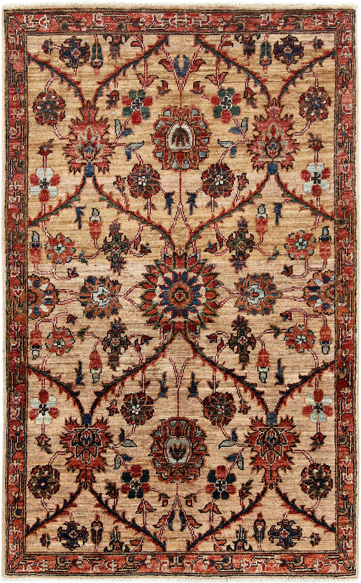 Tan Ziegler 3' x 4' 11 - No. 65900 - ALRUG Rug Store