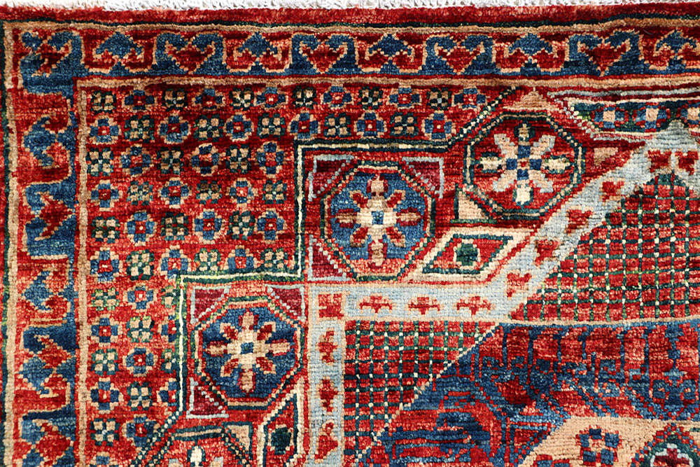 Multi Colored Mamluk 3' 3 x 4' 11 - No. 65901 - ALRUG Rug Store