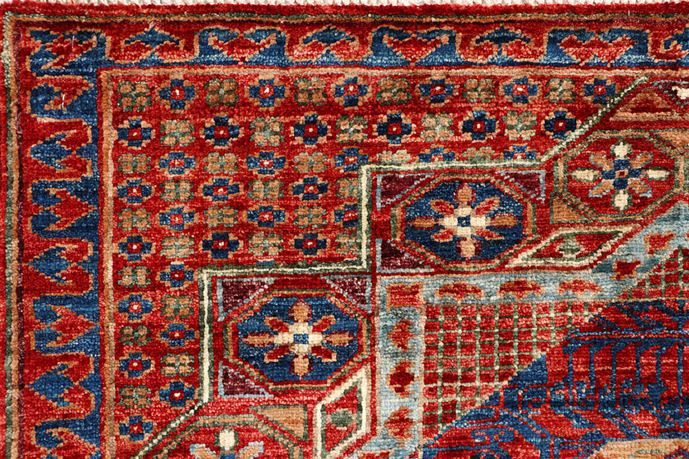 Multi Colored Mamluk 3' 2 x 5' 1 - No. 65902 - ALRUG Rug Store