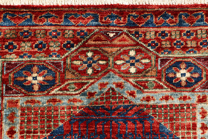 Multi Colored Mamluk 3' 2 x 5' 1 - No. 65902 - ALRUG Rug Store