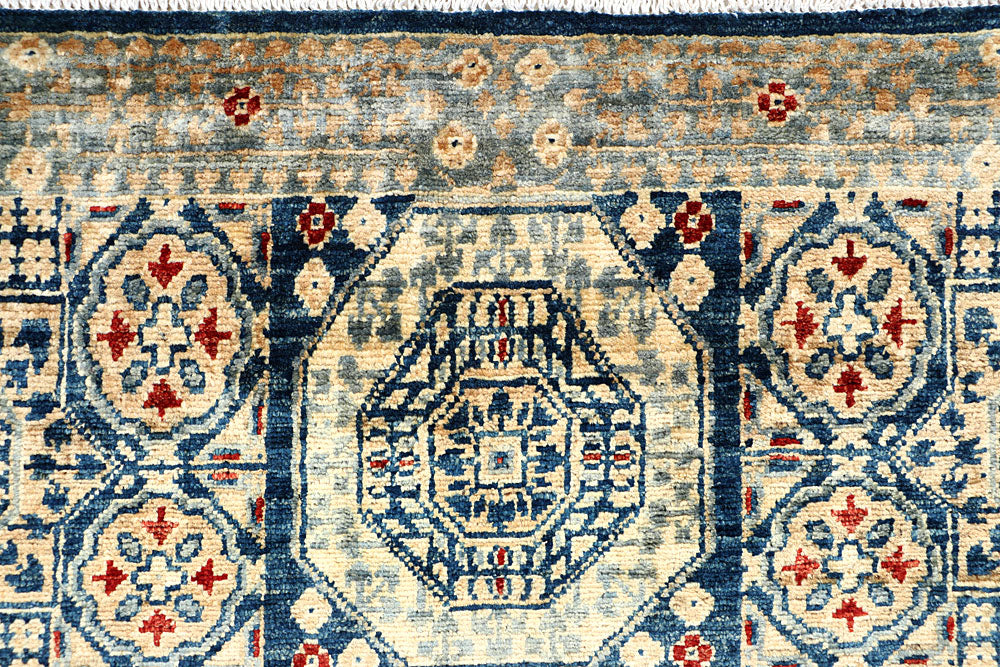 Midnight Blue Mamluk 3' 3 x 5' - No. 65904 - ALRUG Rug Store