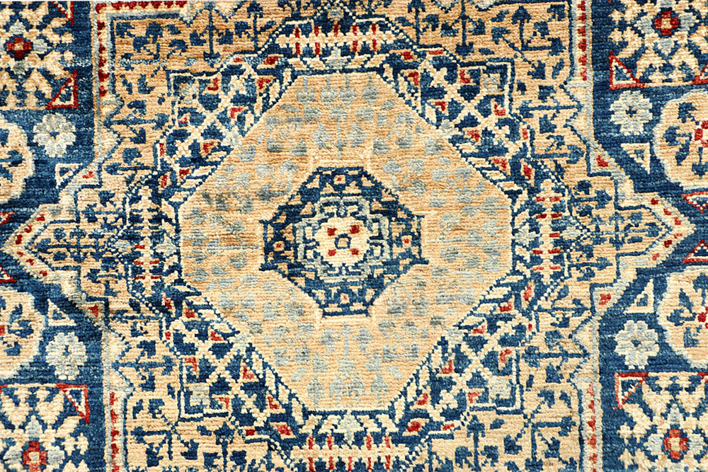 Midnight Blue Mamluk 3' 3 x 5' - No. 65904 - ALRUG Rug Store