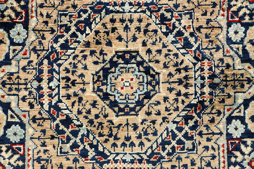 Midnight Blue Mamluk 3' 4 x 5' 1 - No. 65905 - ALRUG Rug Store