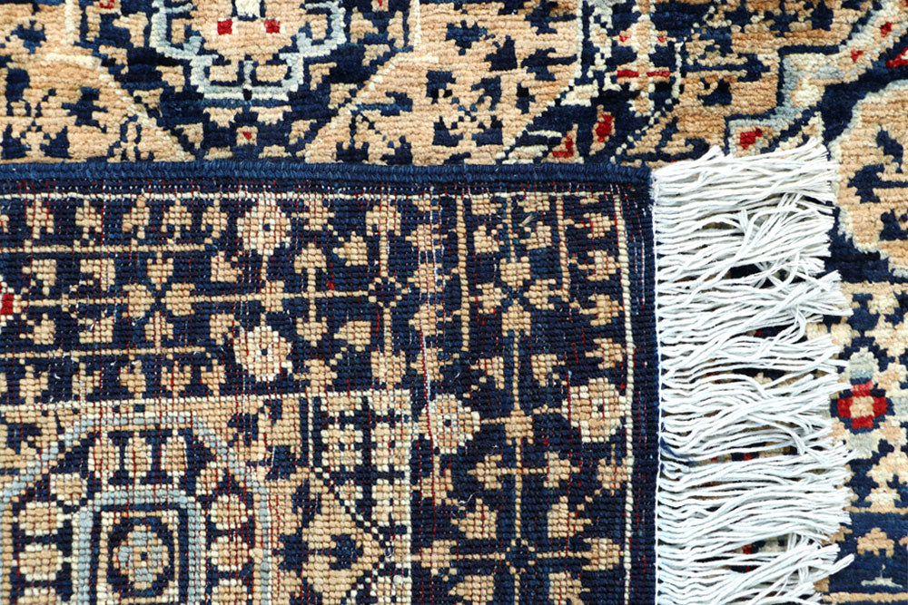 Midnight Blue Mamluk 3' 4 x 5' 1 - No. 65905 - ALRUG Rug Store