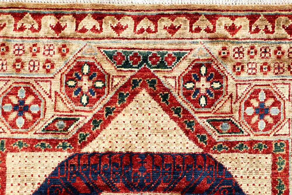 Multi Colored Mamluk 3' 3 x 5' - No. 65906 - ALRUG Rug Store