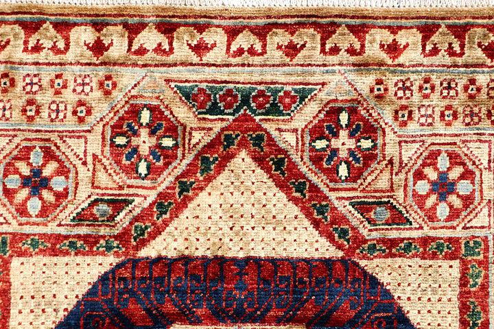 Multi Colored Mamluk 3' 3 x 5' - No. 65906 - ALRUG Rug Store