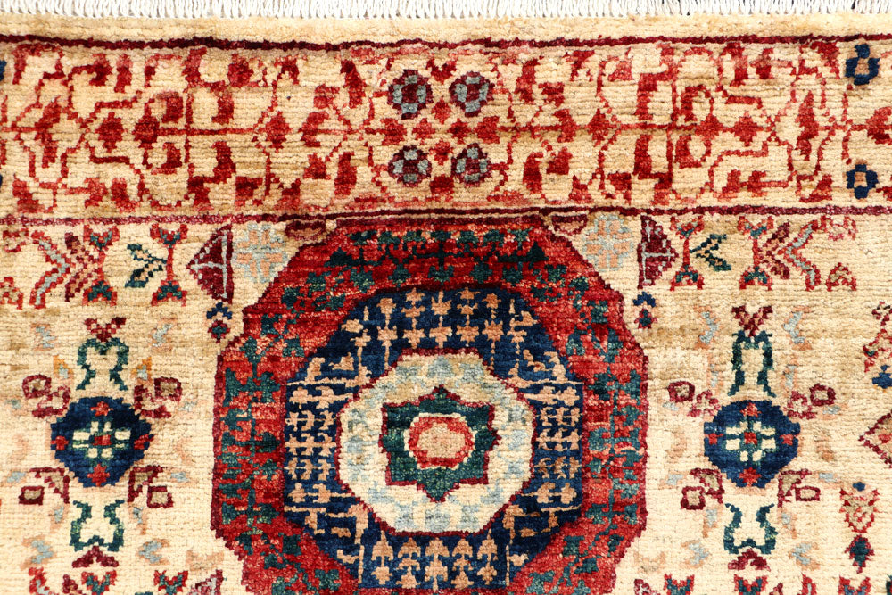 Tan Mamluk 3' 3 x 4' 8 - No. 65907 - ALRUG Rug Store