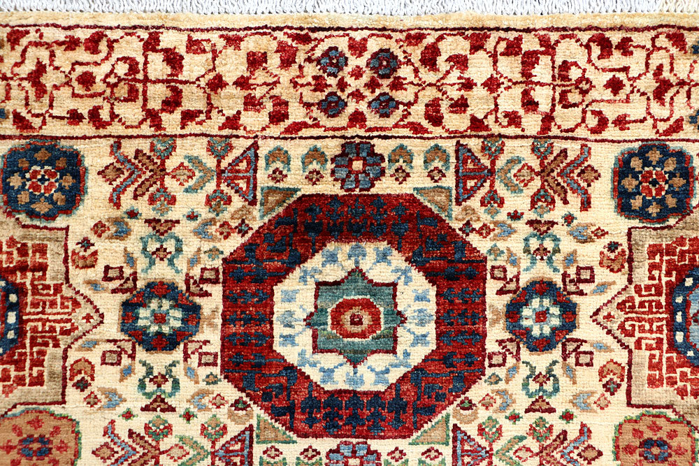 Cornsilk Mamluk 3' 3 x 4' 10 - No. 65908 - ALRUG Rug Store