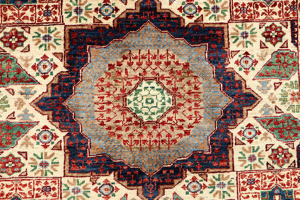 Cornsilk Mamluk 3' 3 x 4' 10 - No. 65908 - ALRUG Rug Store