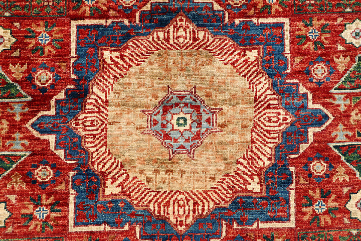 Firebrick Mamluk 3' 3 x 5' 1 - No. 65910 - ALRUG Rug Store