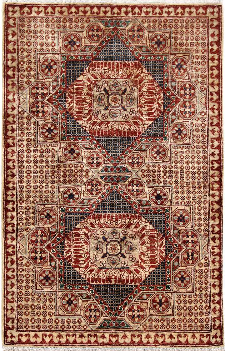 Tan Mamluk 3' 3 x 5' 1 - No. 65912 - ALRUG Rug Store