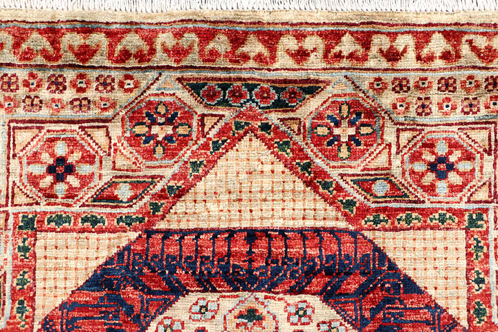 Tan Mamluk 3' 2 x 4' 7 - No. 65913 - ALRUG Rug Store