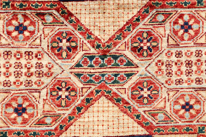 Tan Mamluk 3' 2 x 4' 7 - No. 65913 - ALRUG Rug Store