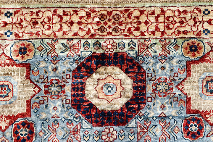 Light Blue Mamluk 3' 3 x 5' 1 - No. 65915 - ALRUG Rug Store