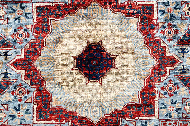 Light Blue Mamluk 3' 3 x 5' 1 - No. 65915 - ALRUG Rug Store