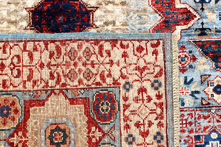 Light Blue Mamluk 3' 3 x 5' 1 - No. 65915 - ALRUG Rug Store