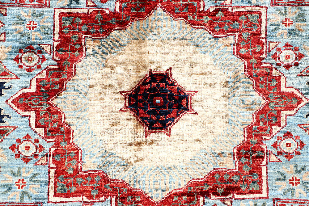 Light Blue Mamluk 3' 3 x 5' - No. 65917 - ALRUG Rug Store
