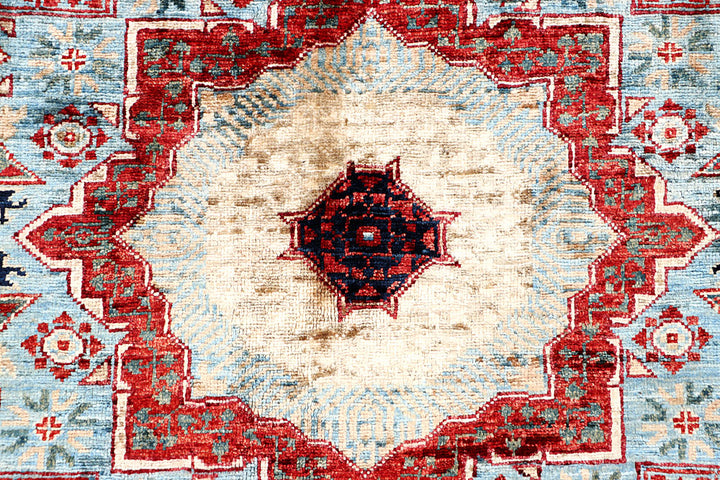 Light Blue Mamluk 3' 3 x 5' - No. 65917 - ALRUG Rug Store