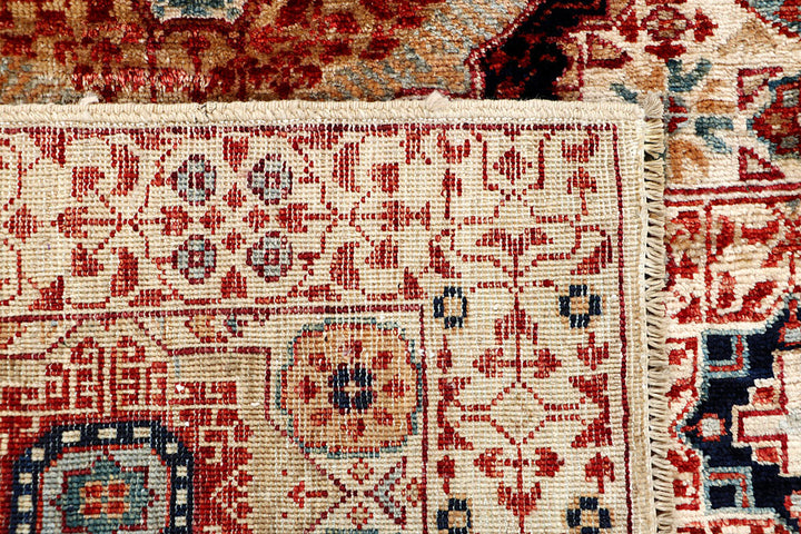 Floral White Mamluk 3' 1 x 5' 1 - No. 65919 - ALRUG Rug Store
