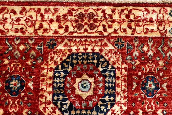 Firebrick Mamluk 3' 3 x 5' 2 - No. 65921 - ALRUG Rug Store