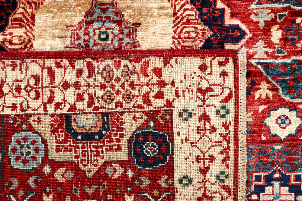 Firebrick Mamluk 3' 3 x 5' 2 - No. 65921 - ALRUG Rug Store