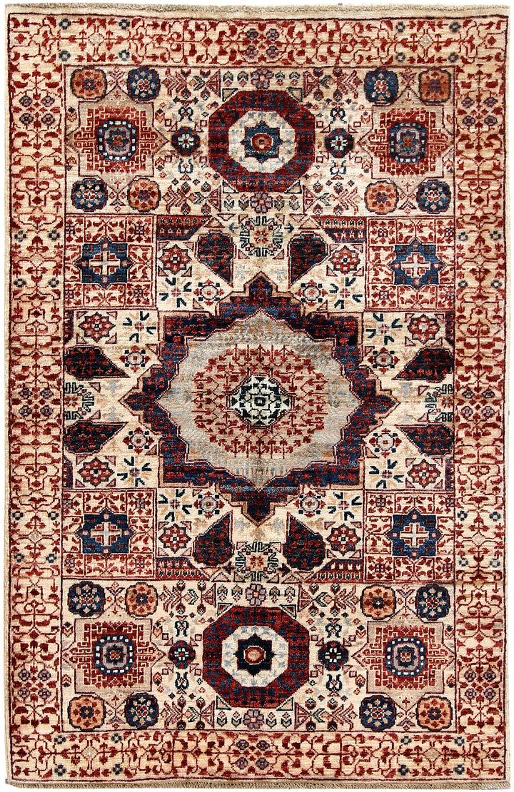Cornsilk Mamluk 3' 3 x 5' - No. 65924 - ALRUG Rug Store