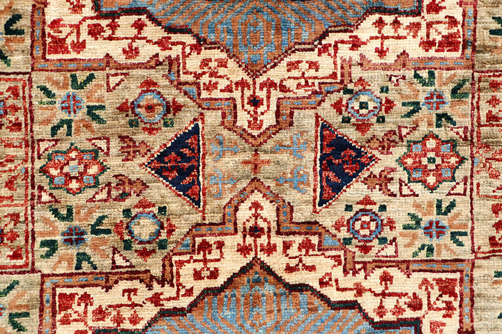 Multi Colored Mamluk 3' 1 x 4' 11 - No. 65926 - ALRUG Rug Store