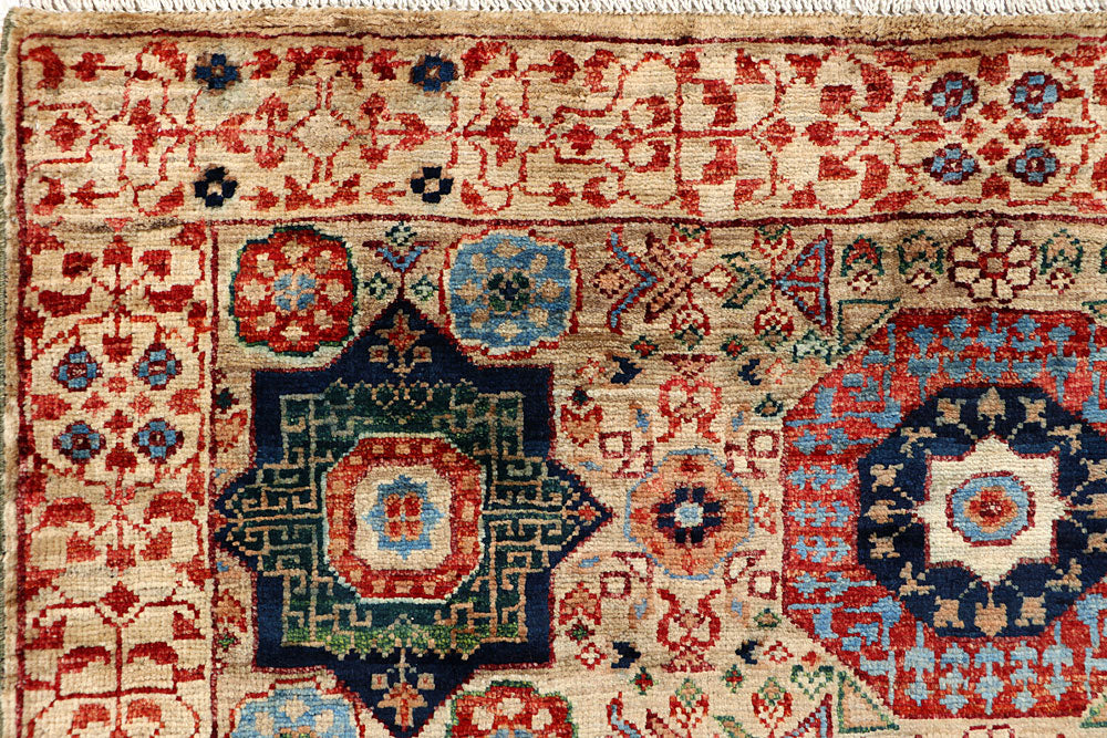 Multi Colored Mamluk 3' 3 x 5' 1 - No. 65927 - ALRUG Rug Store