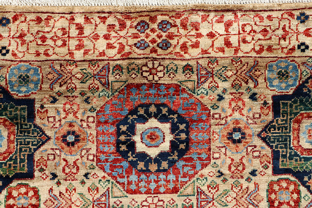 Multi Colored Mamluk 3' 3 x 5' 1 - No. 65927 - ALRUG Rug Store